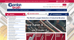 Desktop Screenshot of gordonbrush.com